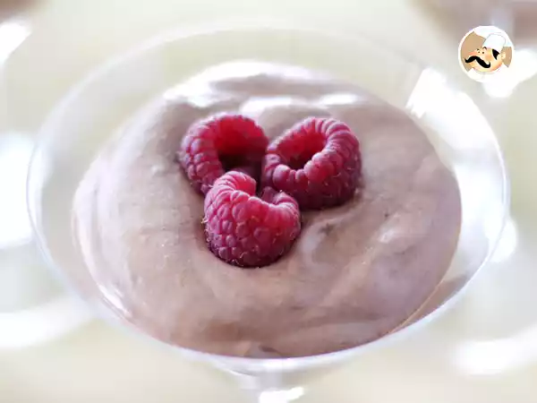 Receta Mousse cremoso de chocolate sin huevos, sin gluten