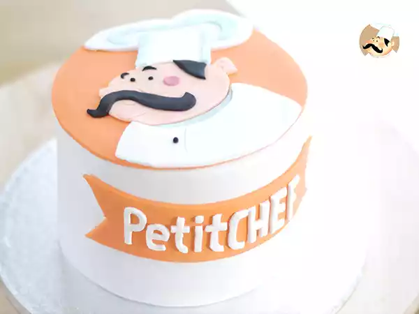 Receta Tarta de fondant petitchef paso a paso