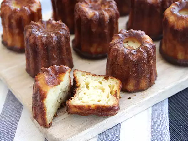 Receta Canelés de burdeos