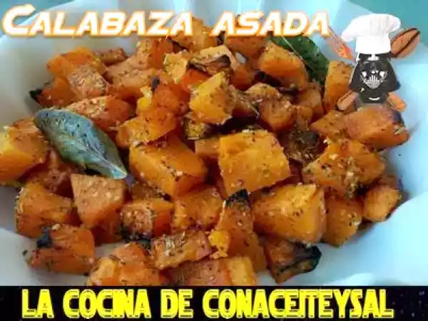 Receta Calabaza asada al horno