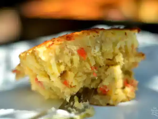 Receta Pastel de merluza y patatas
