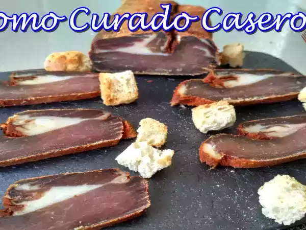 Receta Como hacer lomo curado casero al pimenton