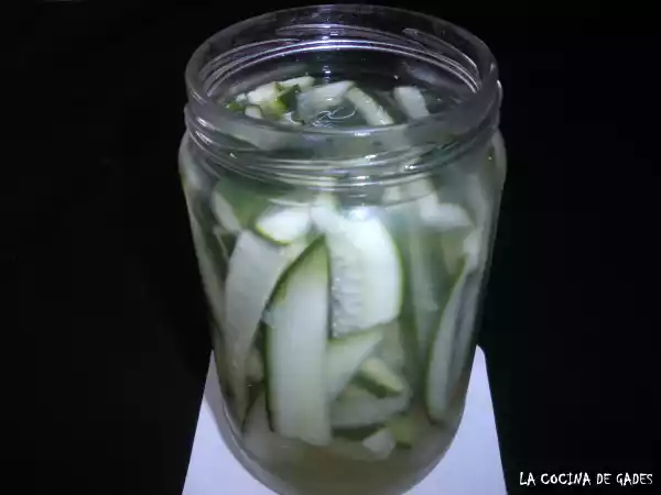 Receta Pepinos encurtidos