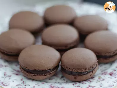 Receta Macarons de chocolate, receta y consejos