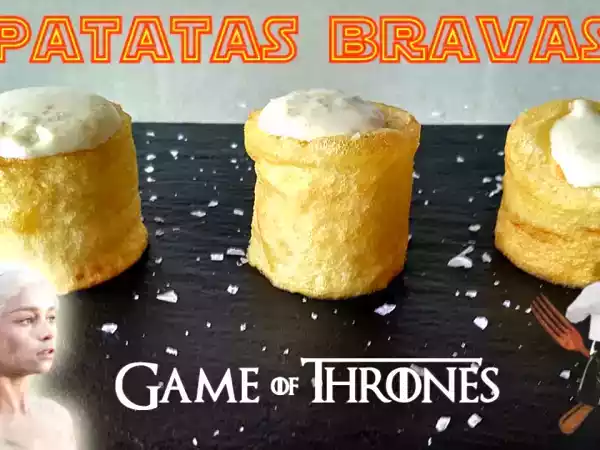 Receta Patatas bravas al estilo targaryen