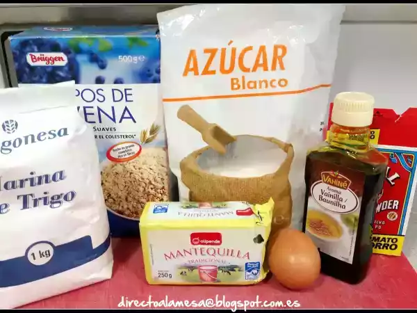 Receta Galletas de avena (tipo ikea)