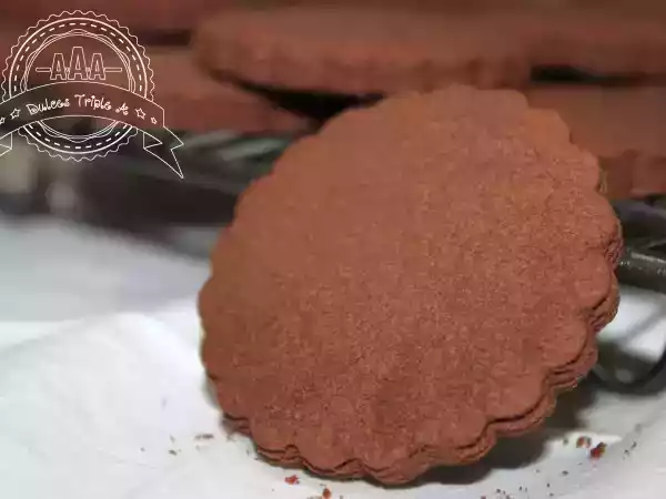 Receta Galletas de chocolate sin gluten