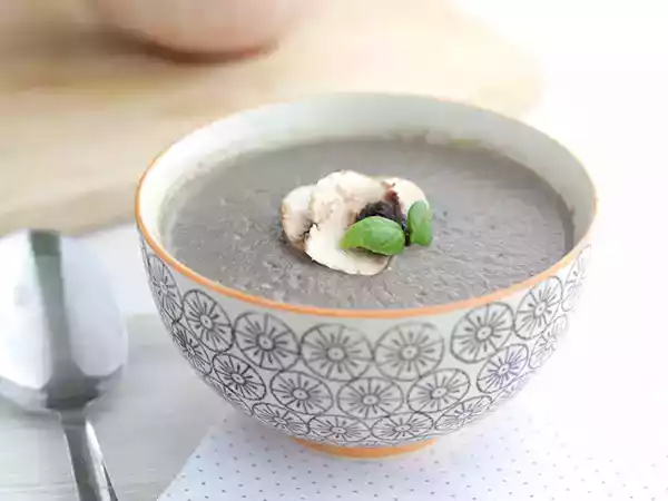 Receta Crema de champiñón y cebolla