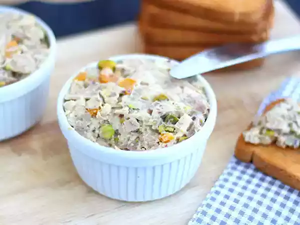 Receta Paté de pollo, mostaza y pistacho