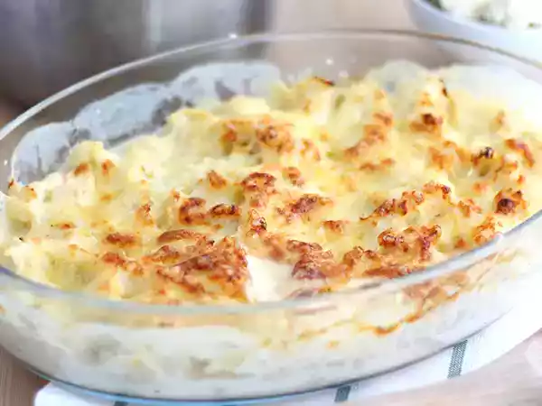 Receta Gratinado de coliflor clásico