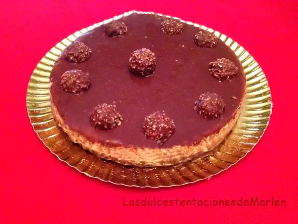 Receta Tarta ferrero rocher