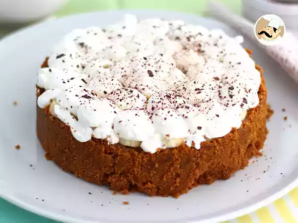 Receta Banoffee, tarta de plátano y caramelo
