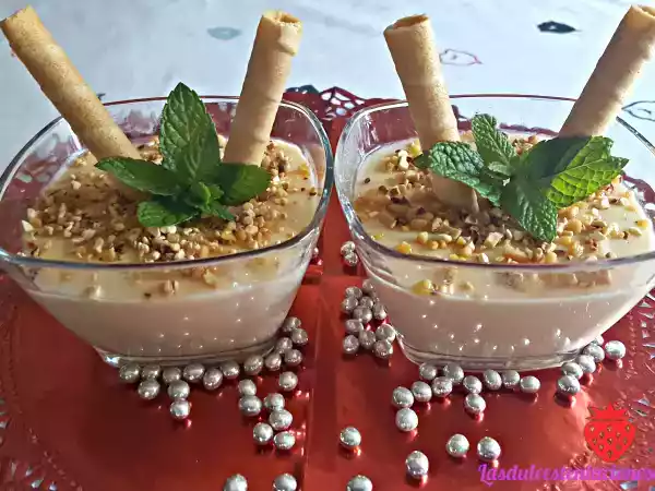 Receta Natillas de turrón caseras