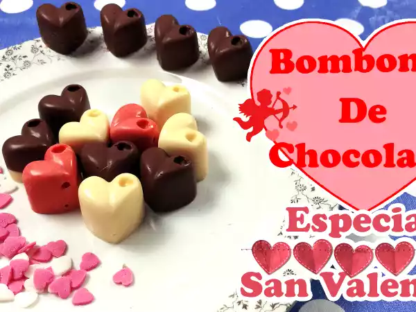 Receta Bombones de chocolate | especial san valentín