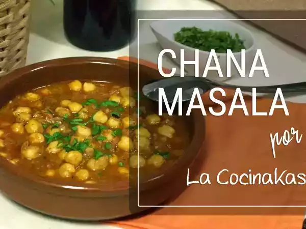 Receta Chana masala, guiso de garbanzos hindú
