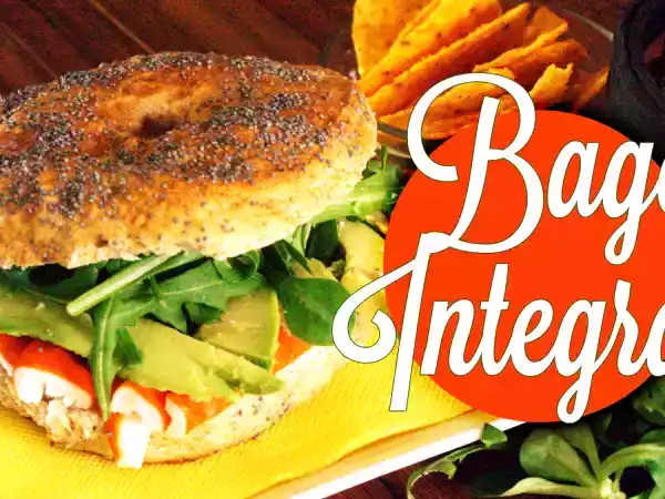 Receta Bagel integral, cocina americana
