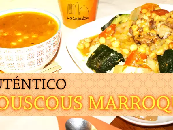 Receta Auténtico cous cous marroquí