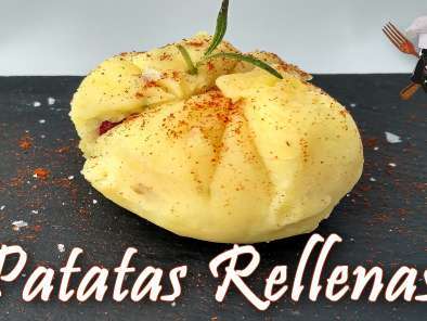 Receta Patatas rellenas de dátiles y bacon