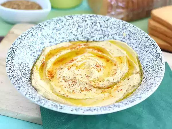 Receta Hummus libanés cremoso