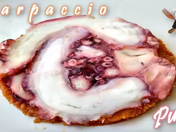 Receta Carpaccio de pulpo
