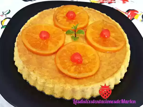 Receta Pudin de naranja casero