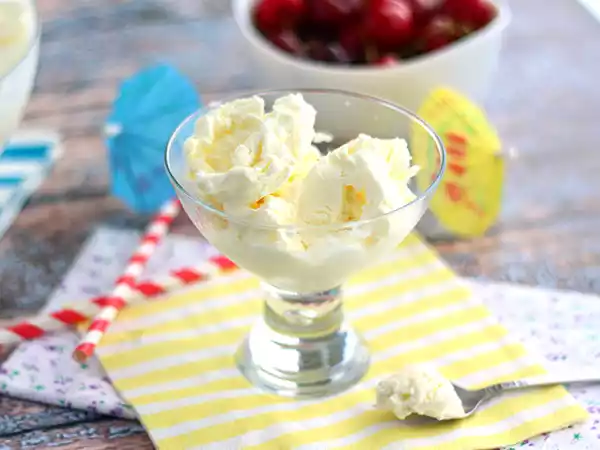 Receta Helado casero sin heladera