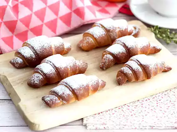 Receta Croissants de leche condensada