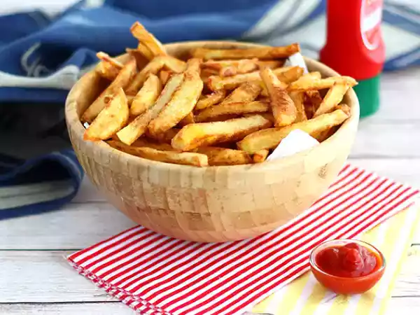 Receta Patatas fritas crujientes caseras