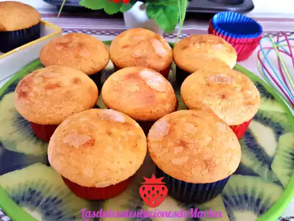 Receta Magdalenas de leche condensada y vainilla