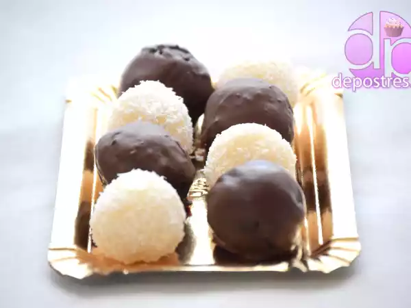 Receta Bolitas de coco fáciles