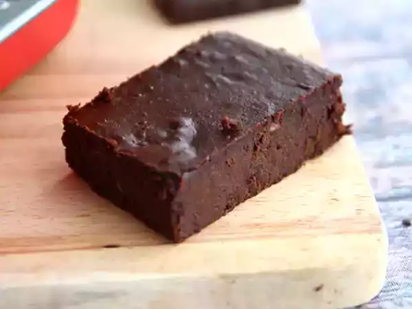 Receta Pastel sin gluten de chocolate y frijoles (habas rojas)