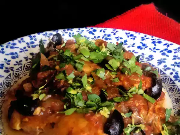 Receta Pollo al provenzal (cocina tradicional francesa)