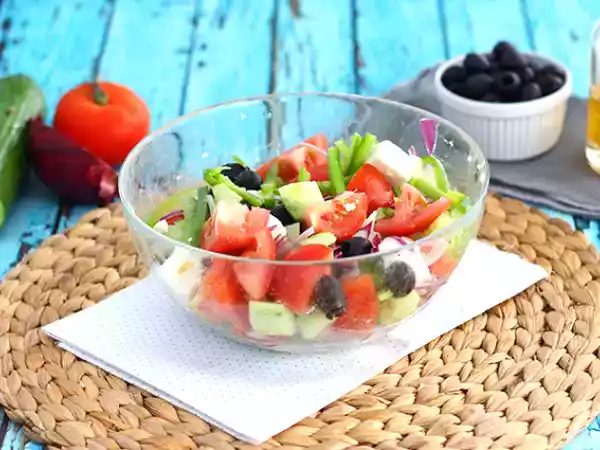 Receta Ensalada griega, horiatiki