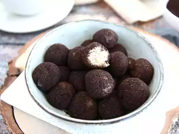 Receta Brigadeiros de oreo