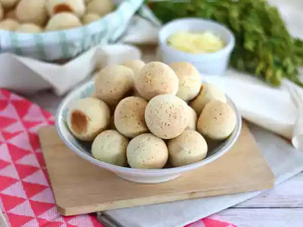 Receta Pão de queijo, bolitas brasileñas de pan con queso