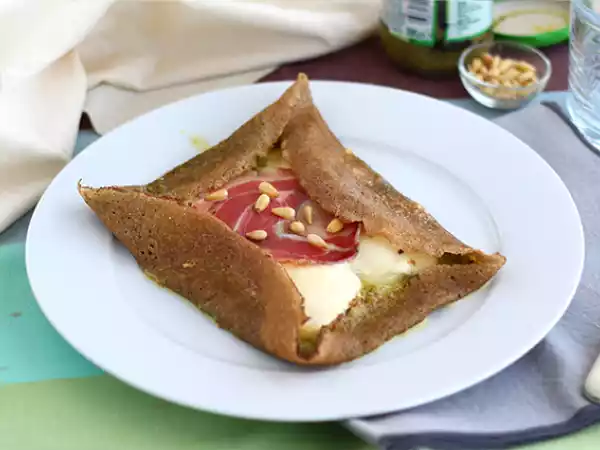Receta Galette de sarraceno italiana