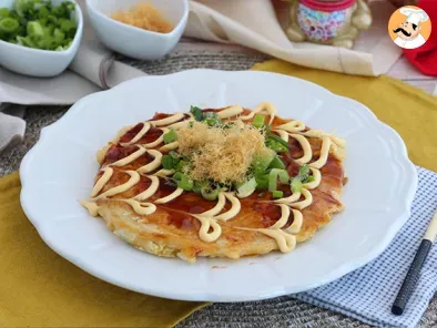 Receta Okonomiyaki (tortilla japonesa)