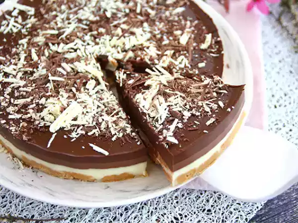 Receta Tarta de 3 chocolates