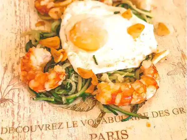 Receta Espaguetis de calabacín