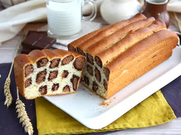 Receta Brioche de leopardo paso a paso