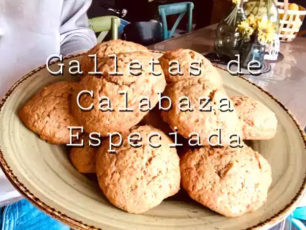 Receta Galletas de calabaza especiadas