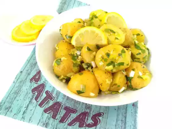 Receta Ensalada de patata con aliño de limón