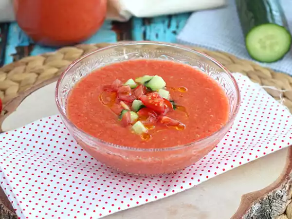 Receta Gazpacho ligero