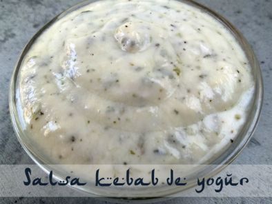 Receta Salsa kebab de yogur
