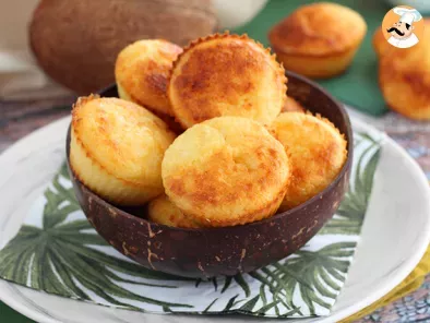 Receta Muffins de coco brasileños - queijadinhas