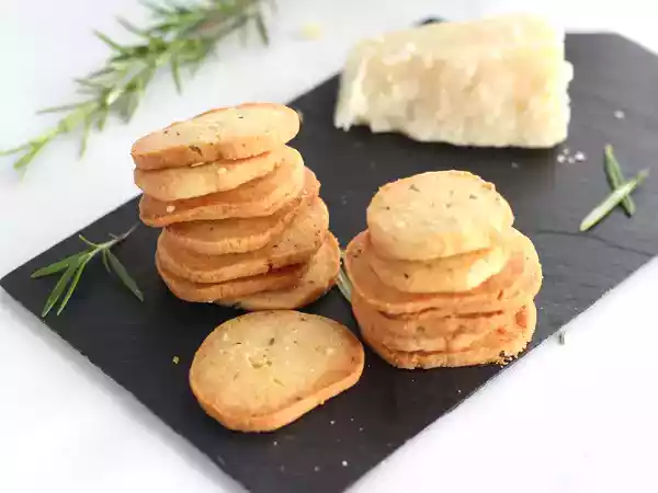 Receta Galletitas de parmesano y romero