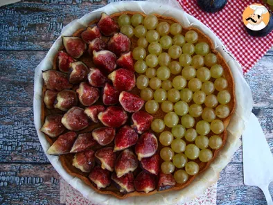 Receta Tartaleta de higos y uvas
