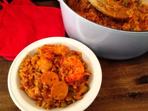 Receta Jambalaya (receta creole de new orleans)