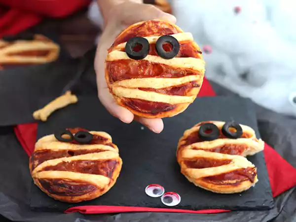 Receta Momias de hojaldre para halloween