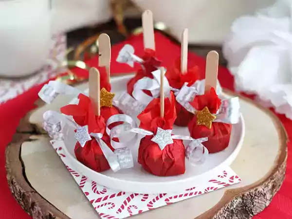 Receta Piruletas de chocolate: chocolate negro + nubes